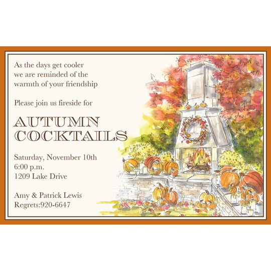 Harvest Hearth Invitations